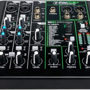 Mackie ProFXv3 Series, 6-Channel Professional Effects Mixer with USB