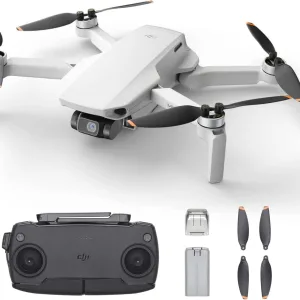 DJI Mini SE Quadcopter Drone Fly More Combo with Camera & Controller (Gray) - Open Box
