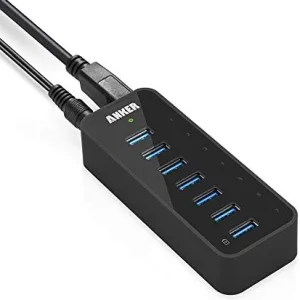 Anker USB 3.0 7-Port Data & Charging Hub