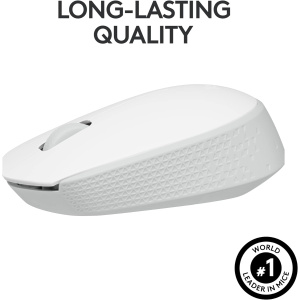 Logitech M170 Wireless Mouse (White)