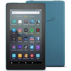 Amazon Fire 7 Tablet w. Alexa, 16GB Storage, Twilight Blue