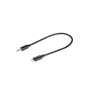 Saramonic SR-C2000 3.5mm TRS Male to Lightning Adapter Cable for Audio to iPhone (9")
